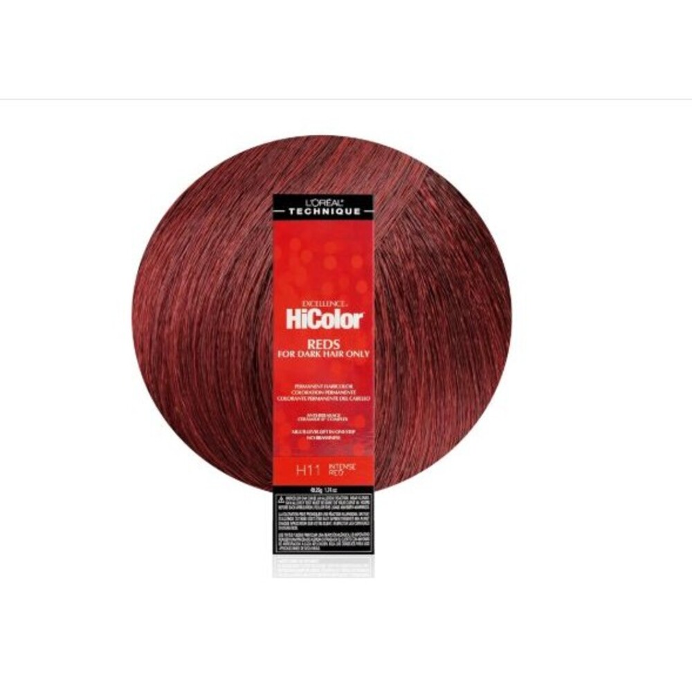 L'Oréal Technique HiColor Reds Permanent Hair Color H11 Intense Red